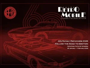 Alfa Romeo protagonista a Retromobile 2026 Alfa Romeo protagonista a Retromobile 2026