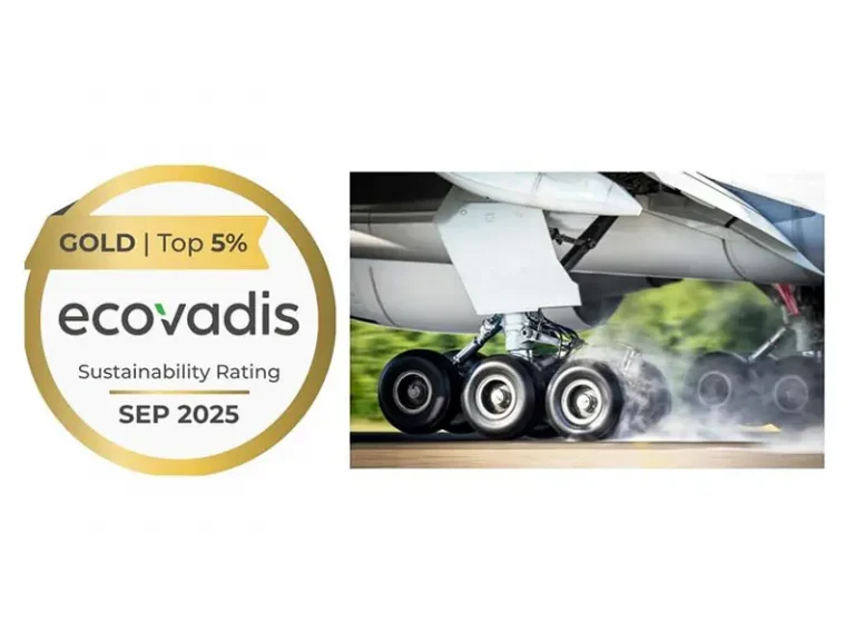 Bridgestone Aircraft Tire Europe conquista l’Oro EcoVadis: la sostenibilità diventa strategia industriale