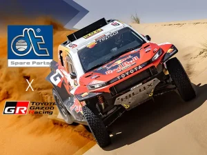 DT Spare Parts torna alle corse: accordo con Toyota Gazoo Racing nel Mondiale Rally Raid 2026 DT Spare Parts torna alle corse: accordo con Toyota Gazoo Racing nel Mondiale Rally Raid 2026