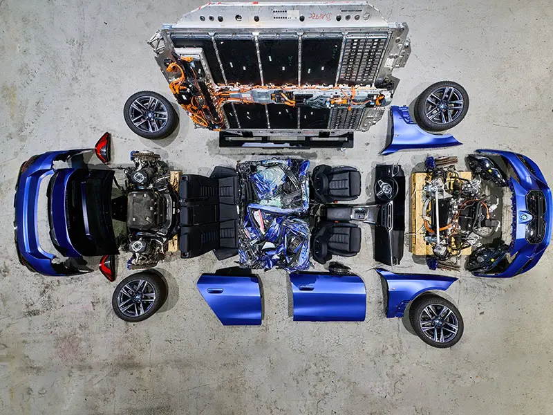 BMW e PreZero: il riciclo auto entra in una nuova fase