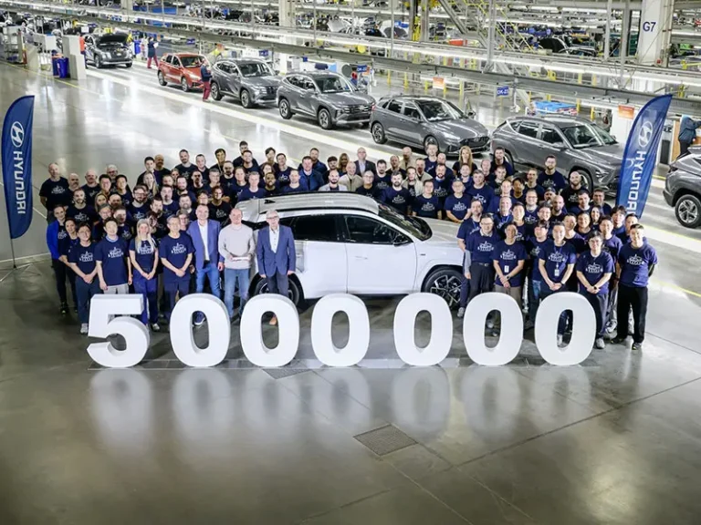 Hyundai raggiunge 5 milioni di auto in Europa: il ruolo chiave dello stabilimento ceco