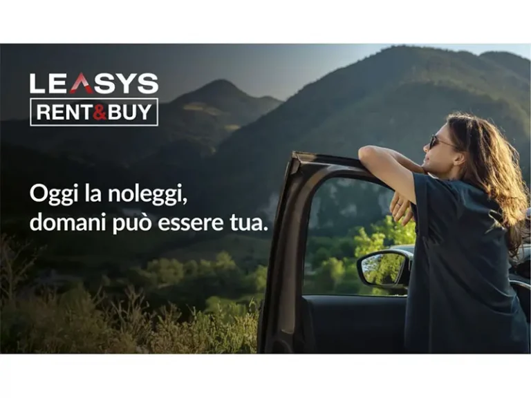 Leasys Rent&Buy: il noleggio a lungo termine con opzione acquisto