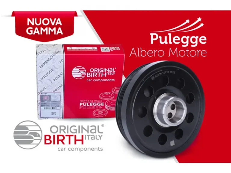 Original Birth lancia le nuove pulegge albero motore per l’aftermarket professionale