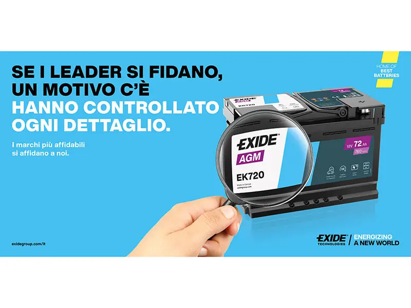 Exide punta sull’aftermarket: nuova strategia per le batterie AGM