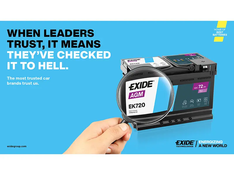 Exide rilancia sulle batterie AGM 12V