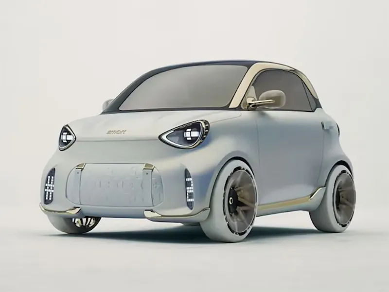 Smart fortwo elettrica: ritorno al salone di Parigi 2026