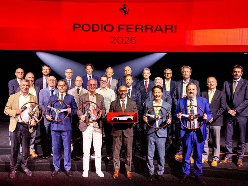Ferrari premia l’eccellenza della sua filiera globale