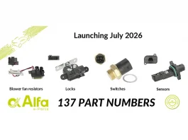Alfa e-Parts amplia il catalogo con 137 nuovi ricambi aftermarket Alfa e-Parts amplia il catalogo con 137 nuovi ricambi aftermarket
