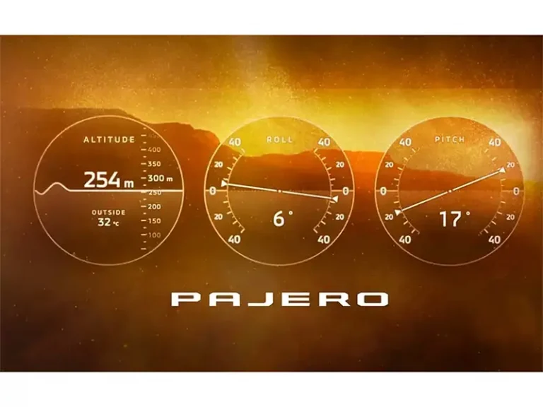 Mitsubishi Pajero 2026: gli interni svelano il ritorno del Multi-Meter