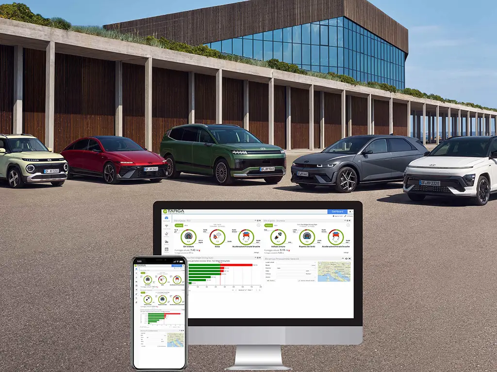 Targa Telematics amplia l'integrazione dati con i veicoli Hyundai per le flotte connesse