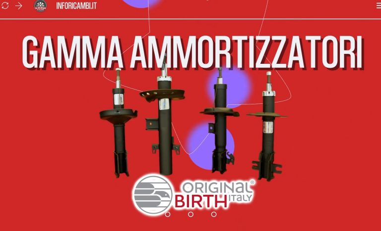 Ammortizzatori Original Birth: la nuova gamma per comfort e sicurezza