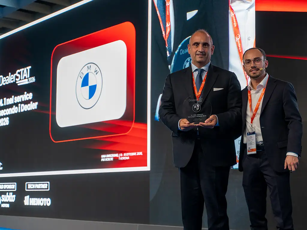 BMW Italia miglior brand nel service: DealerSTAT 2026