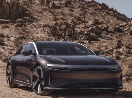 Lucid Air Grand Touring: 960 km di autonomia, la sfida elettrica a Mercedes è lanciata Lucid Air Grand Touring