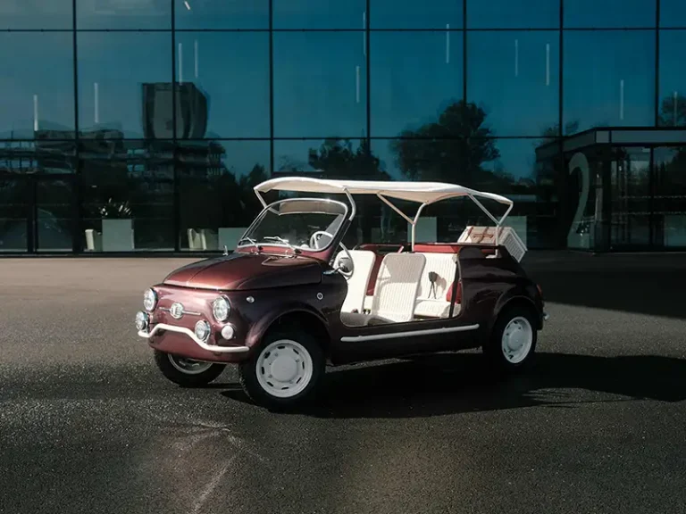 Fiat 500 Spiaggina M: Garage Italia allunga l’icona elettrica e rende comodi tutti e quattro i posti